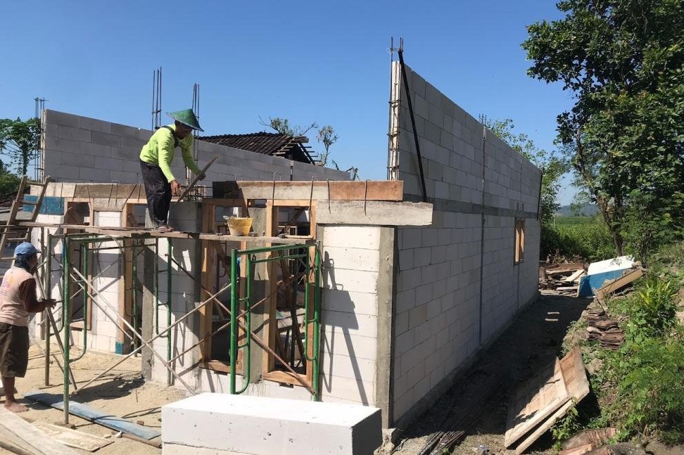 Bantuan RTLH di Desa Gondang