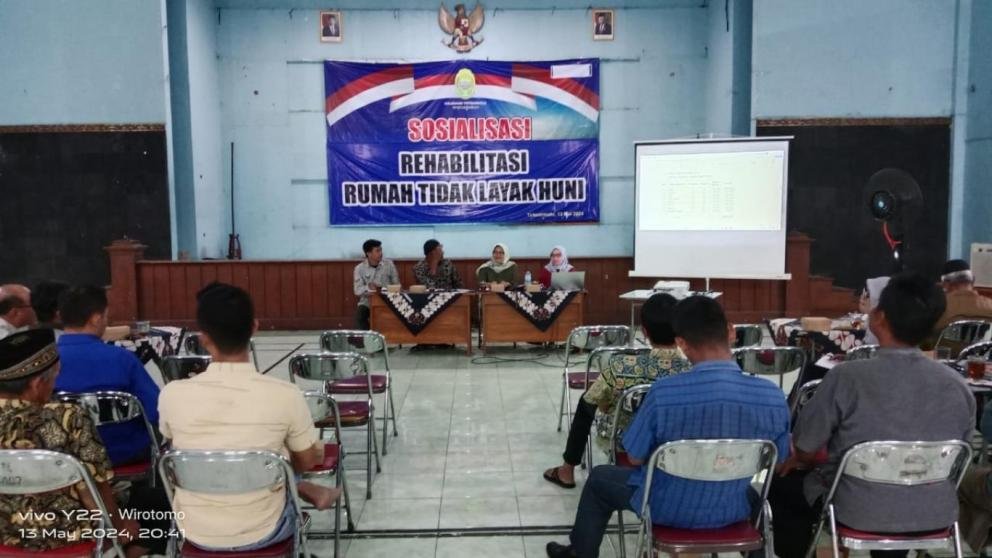 Sosialisasi Terkait Bantuan Rumah Tidak Layak Huni